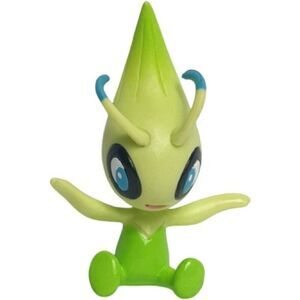 Celebi Pokemon 2010 Heartgold & SoulSilver Mini Toy 2.5" Figure Series 19